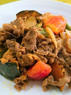 牛肉と野菜のピリ辛炒め-レシピのメイン写真
