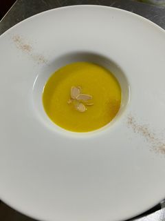 秋の味覚カボチャのスープ-レシピのメイン写真