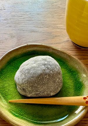 白玉粉と米粉で作る♪もちもちよもぎ餅-レシピのメイン写真