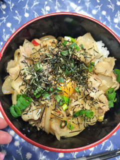 伝説のすた丼風❓スタミナ丼-レシピのメイン写真