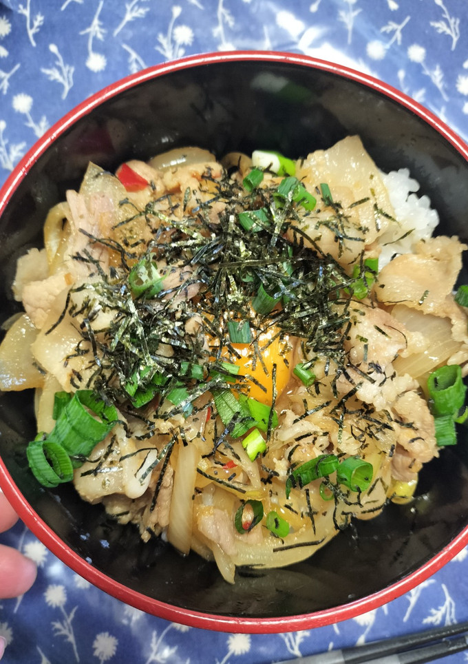 伝説のすた丼風❓スタミナ丼-レシピのメイン写真