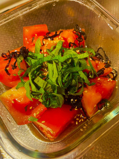 冷やしトマトポン酢-レシピのメイン写真