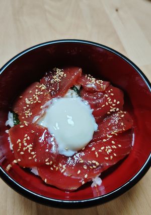 マグロの中落ちで漬け丼-レシピのメイン写真