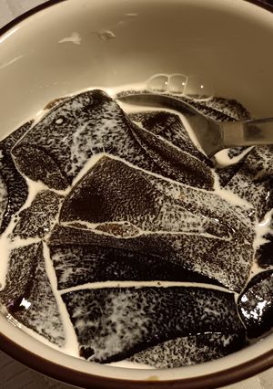 カロリー0のコーヒーゼリー風わらび餅-レシピのメイン写真