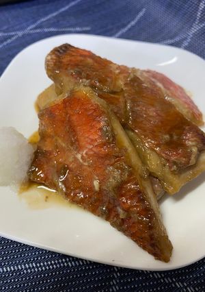 料亭のお味「金目鯛の煮付け」-レシピのメイン写真