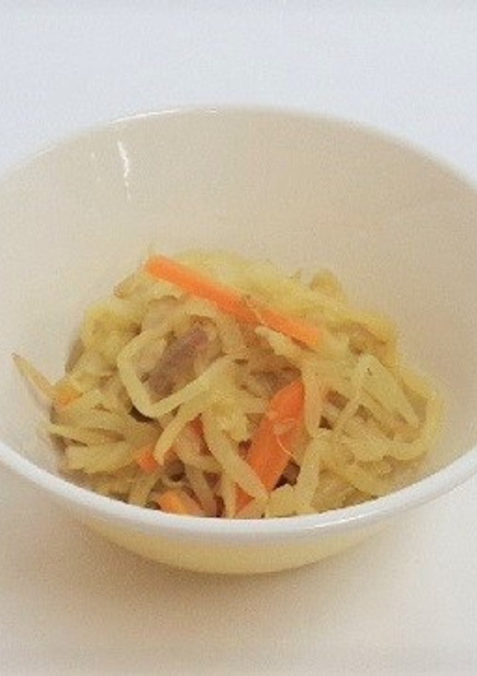 （学校給食）もやしのカレー炒め-レシピのメイン写真