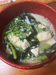 豆腐とわかめとカニカマのトロトロ煮-レシピのメイン写真