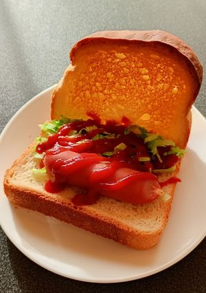 今朝はアメリカンなホットドック🇺🇸-レシピのメイン写真