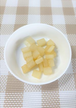 【離乳食後期以降】大根の甘辛炒め-レシピのメイン写真