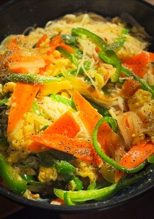 失敗しない☆鶏だしそうめんちゃんぷるー-レシピのメイン写真