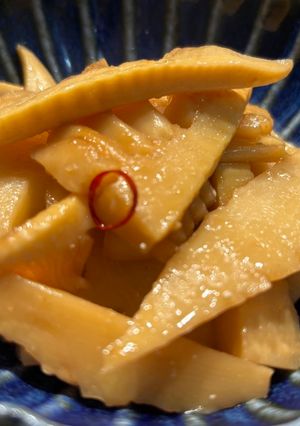 旨辛!メンマ風!たけのこの旨煮-レシピのメイン写真