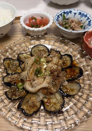子ども喜ぶ♡焼きよだれ豚と茄子-レシピのメイン写真