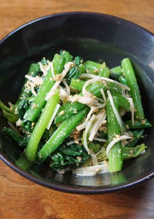 ほうれん草とえのきの胡麻和え-レシピのメイン写真