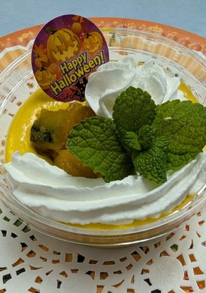 かぼちゃのムース風デザート-レシピのメイン写真