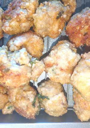 豚こまの梅大葉唐揚げ-レシピのメイン写真