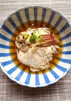生湯葉そうめん-レシピのメイン写真
