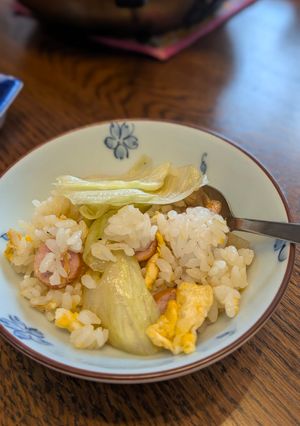 シャキシャキレタス炒飯-レシピのメイン写真