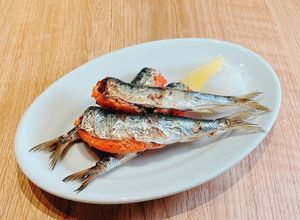博多名物！花田鮮魚店の 生イワシ明太-レシピのメイン写真