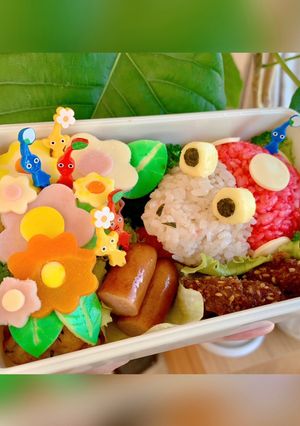 キャラ弁🌱🌱ピクミン！-レシピのメイン写真