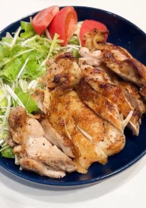 出汁パックで味付け♪和風鶏ステーキ-レシピのメイン写真