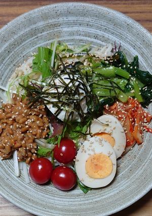 ヨウサマの減塩納豆と組合わせの良いうどん-レシピのメイン写真