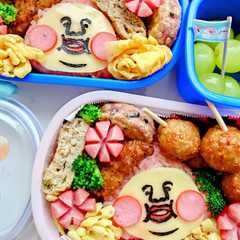 รูปของ カクレモモジリこびとのお弁当　キャラ弁