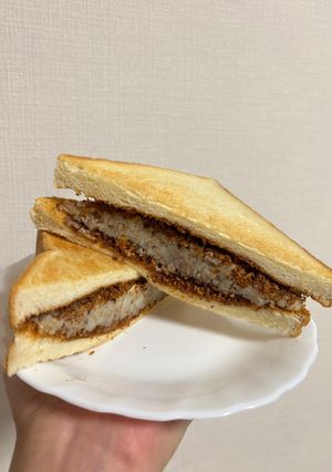 揚げないコロッケサンド-レシピのメイン写真