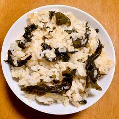 รูปของ わかめご飯