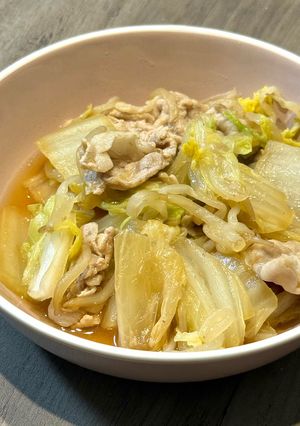 🥬豚肉と白菜のうま煮-レシピのメイン写真