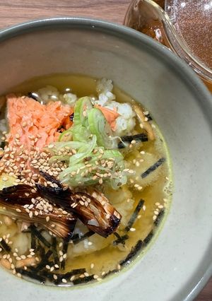 焼きネギが香ばしい！埼玉県深谷ネギのシャケ茶漬け-レシピのメイン写真