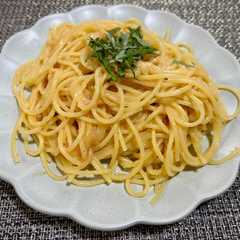 รูปของ 茹でない明太子パスタ