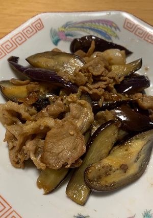 豚肉とナスのオイスターソース炒め-レシピのメイン写真