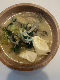 豆腐と小松菜の豆乳スープ-レシピのメイン写真