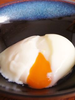 簡単!温泉たまごの作り方-レシピのメイン写真