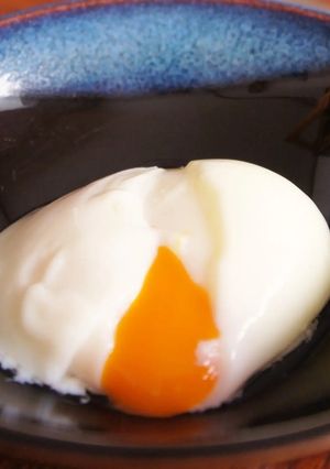 簡単！温泉たまごの作り方-レシピのメイン写真