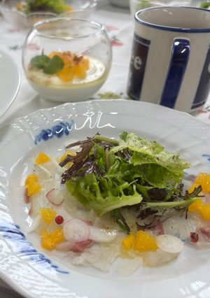 真鯛と柑橘のカルパッチョ-レシピのメイン写真