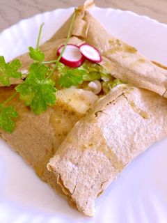 【玄米酵母】そば粉ガレット-レシピのメイン写真