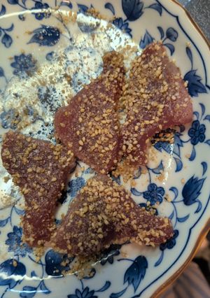 🐟️美味しくない鰹の刺身を胡麻揚げにアレンジ♫🐟️-レシピのメイン写真