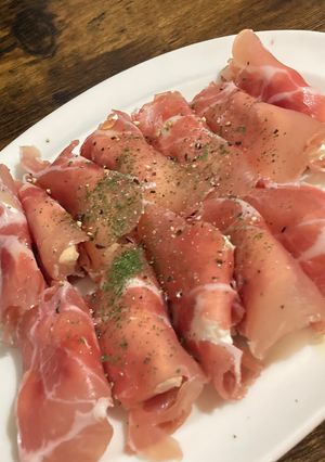 水切りヨーグルトの生ハム巻き-レシピのメイン写真
