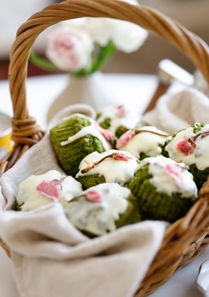 米粉でつくる☆抹茶マフィン-レシピのメイン写真