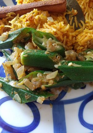 インドの野菜炒め オクラのサブジ-レシピのメイン写真