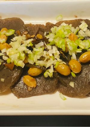 食べる梅だし、蒟蒻ステーキ！-レシピのメイン写真