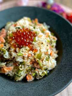 鮭と大根葉の混ぜご飯-レシピのメイン写真