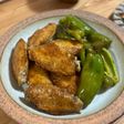 ピーマンと手羽中のポン酢煮