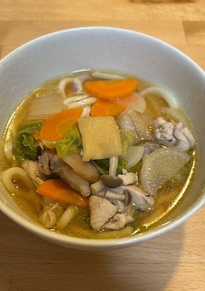 煮込みうどん-レシピのメイン写真