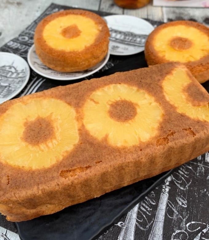 パイン缶でアップサイドダウンケーキ-レシピのメイン写真