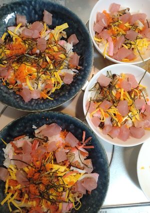 おばあちゃんの味!ちらし寿司🌸-レシピのメイン写真