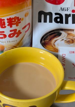 ミルクティでほっと一息☕-レシピのメイン写真