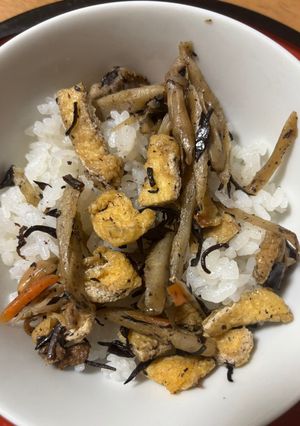簡単！ひじきご飯-レシピのメイン写真