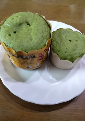 抹茶マフィン・レンジVer.-レシピのメイン写真